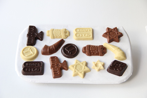 Bombones para fiestas hebreas